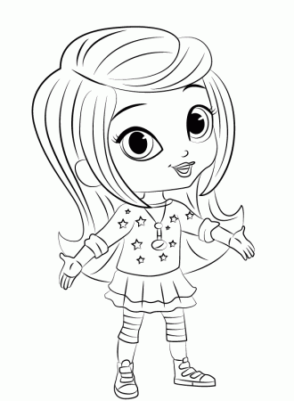 Shimmer and Shine Coloring Pages - Best Coloring Pages For Kids