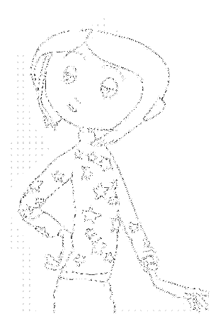 Download Coraline Coloring Pages | Ziho Coloring