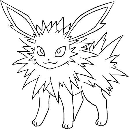 Coloring Pages : Eevee Coloringes Evolutions Printable ...