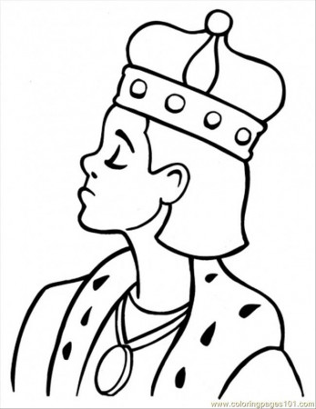 King Coloring Page - Coloring Pages for Kids and for Adults