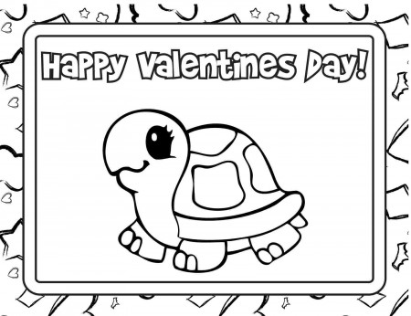 Amazing of Awesome Valentines Day Coloring Pages In Vale #538