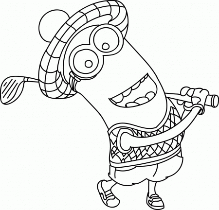 Minions Coloring Pages | Wecoloringpage