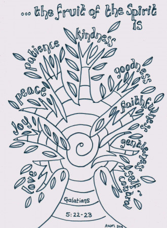 Best Photos of Fruit Of The Spirit Gentleness Coloring Page ...
