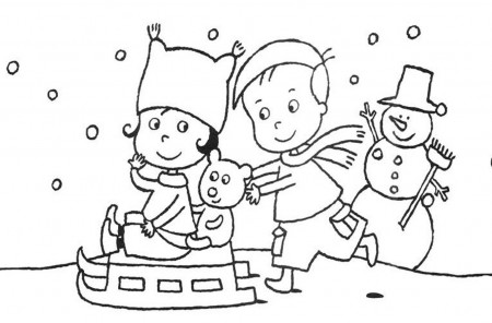 Winter Kids Coloring Pages : Free Winter Coloring Pages Ice ...