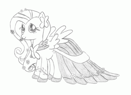 My Little Pony Friendship Is Magic Fluttershy Coloring Pages ...