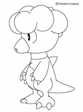 FIRE POKEMON coloring pages - Smoochum