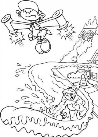 Codename Kids Next Door Coloring Pages Numbuh 5 Escape from the ...