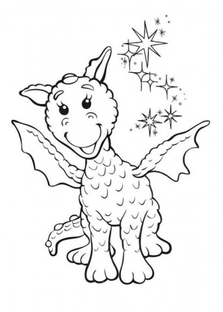 Ming the Dragon is Smiling in Rupert Bear Coloring Pages | Best ...