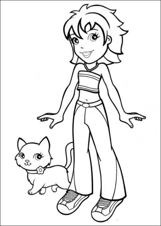 Kids-n-fun.com | 47 coloring pages of Polly Pocket