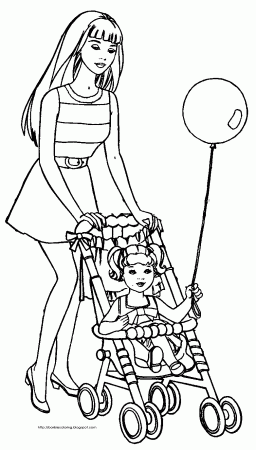 Baby Sitting Coloring Pages - Coloring Pages For All Ages
