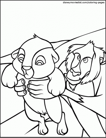 Simba Lion King Coloring Page Â» Coloring Pages