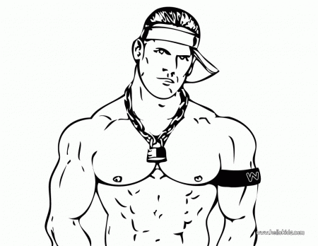 WRESTLING coloring pages - The undertaker