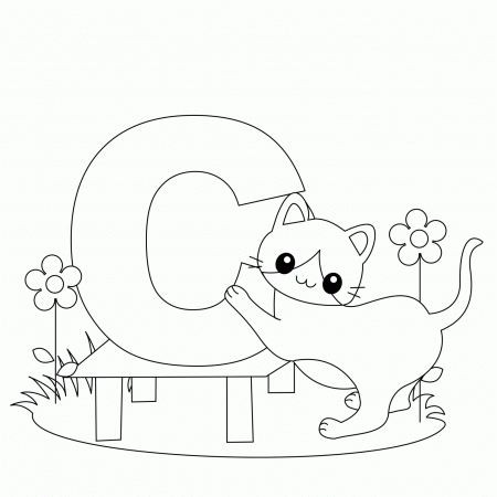 letter c coloring pages for toddlers - High Quality Coloring Pages