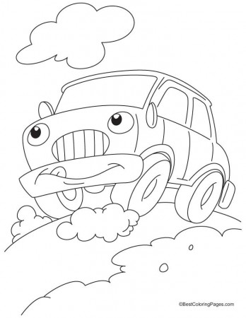 Funny car coloring pages | Download Free Funny car coloring pages for kids