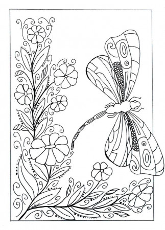 coloring page dragonbutterfly | Coloring pages, Butterfly coloring page,  Animal coloring pages