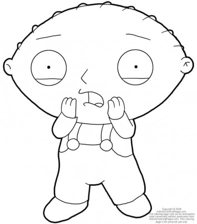 Stewie Griffin - Coloring Pages for Kids and for Adults