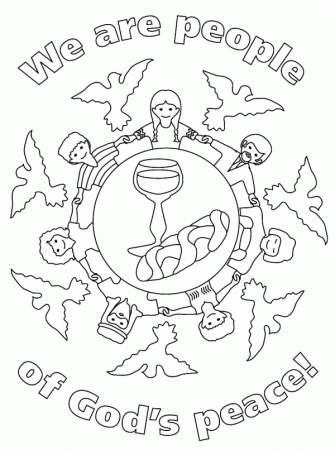 9 Pics of God Peace Coloring Pages - Printable Peace Coloring ...