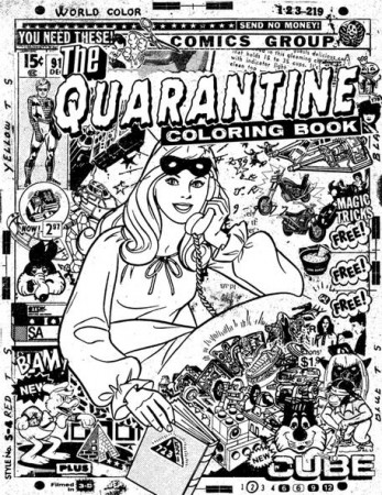 The Quarantine Coloring Book | Gerard Way