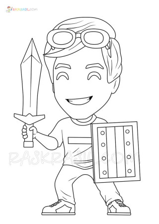 Dream SMP Coloring Pages | New Pictures Free Printable