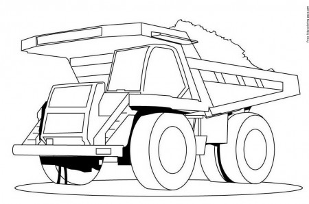 Semi Truck Coloring Pages Printable. Drawing Semi Colouring Pages ...