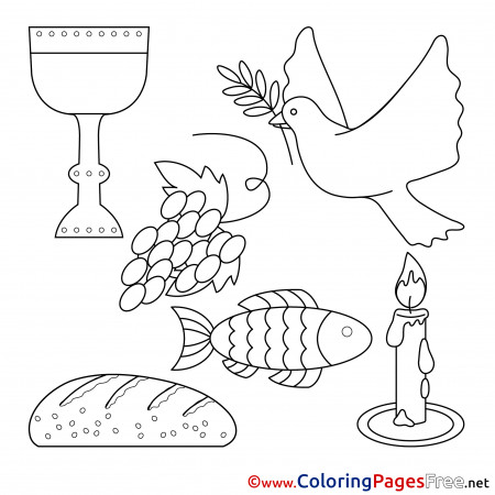 Objects Confirmation Coloring Pages free