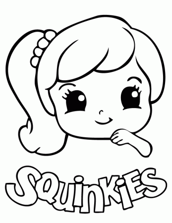 Free Cute Coloring Pages For Girls, Download Free Clip Art ...