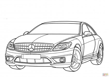 Related image | Mercedes, Coloring pages, Mercedes benz