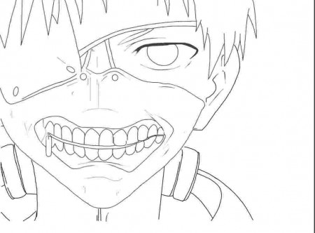 anime coloring pages tokyo ghoul tokyo ghoul coloring page at ...
