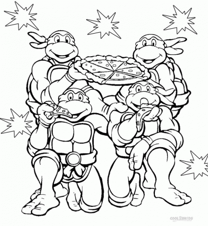 Tmnt Coloring Pages | racooh32bit