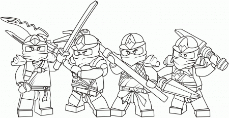 Ninjago Coloring Pages and Book | UniqueColoringPages