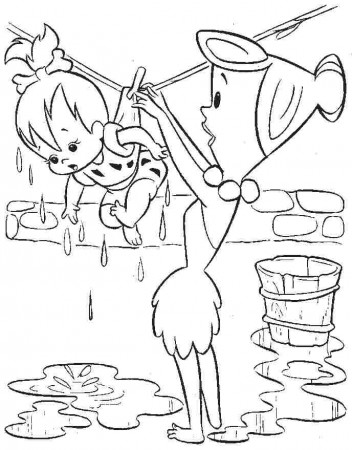 the flintstone kids Colouring Pages (page 3)