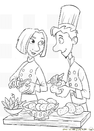 Coloring Pages Ratatouille006 (Cartoons > Ratatouille) - free 