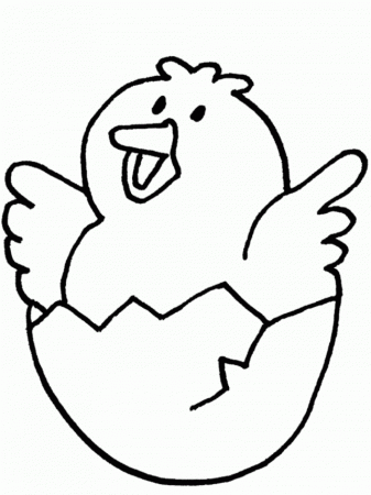 2797 Cool Chick Animal Coloring Page For Kids Free 293827 Chicken 