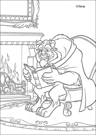 Beauty And The Beast Coloring Pages Gaston Images & Pictures - Becuo