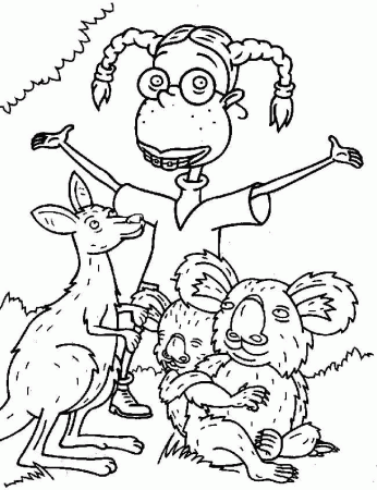 the wild thornberrys Colouring Pages