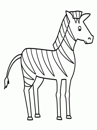 Coloring Pages Draw A Zebra 230449 Draw Coloring Pages