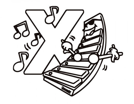 Download Letter X Is For Kiddy Coloring Pages Or Print Letter X Is 