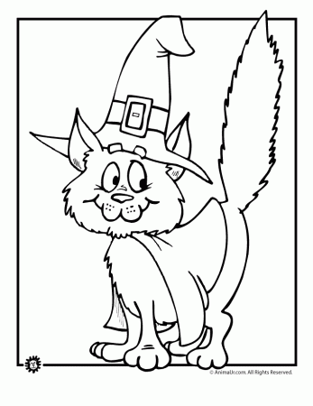 Witch Coloring Sheets
