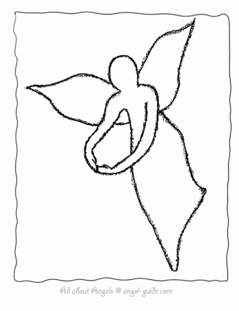 Angel Template to Color,Picture of Angel Embrace from Angel 