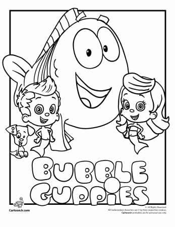 Bubble Guppies Coloring Pages | Morgan :: Coloring Sheets