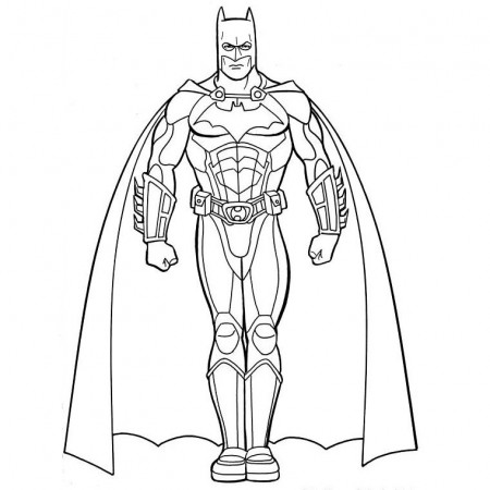 Print Batman Pictures Coloring to print : Famous characters 