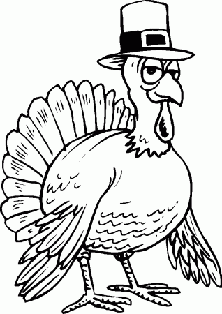 coloring picture of turkey | Coloring Picture HD For Kids 