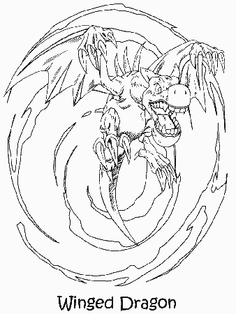 Yugioh # 30 Coloring Pages & Coloring Book