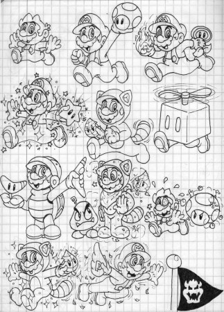 Download Cat Mario Power Coloring Pages - Ð¡oloring Pages For All ...