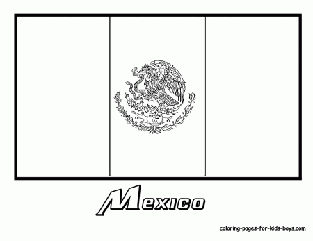 Mexico Coloring - Colorine.net | #6477