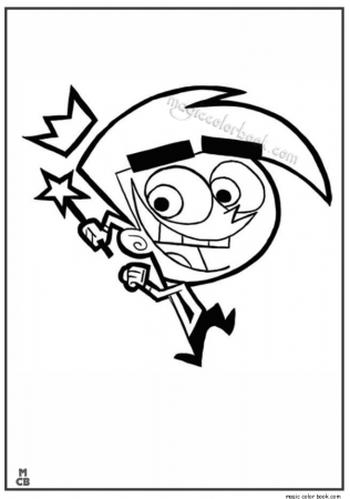 Fairly oddparents coloring pages - Magic Color Book