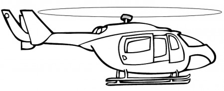Helicopter Coloring Pages Printable - High Quality Coloring Pages