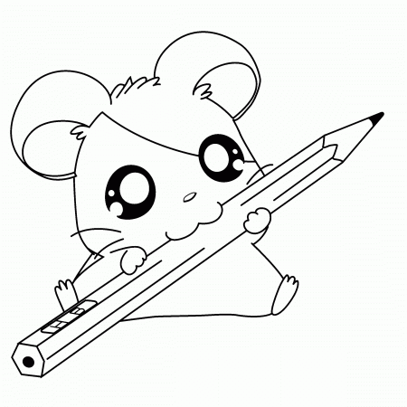 Coloring Pictures Of Cute Animals - Coloring Pages for Kids and ...
