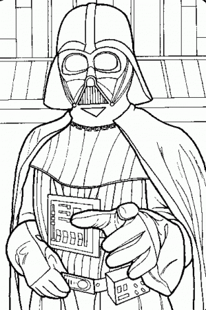Darth Vader Coloring Pages | soporo32bit