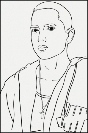 Eminem Coloring Pages at GetDrawings | Free download